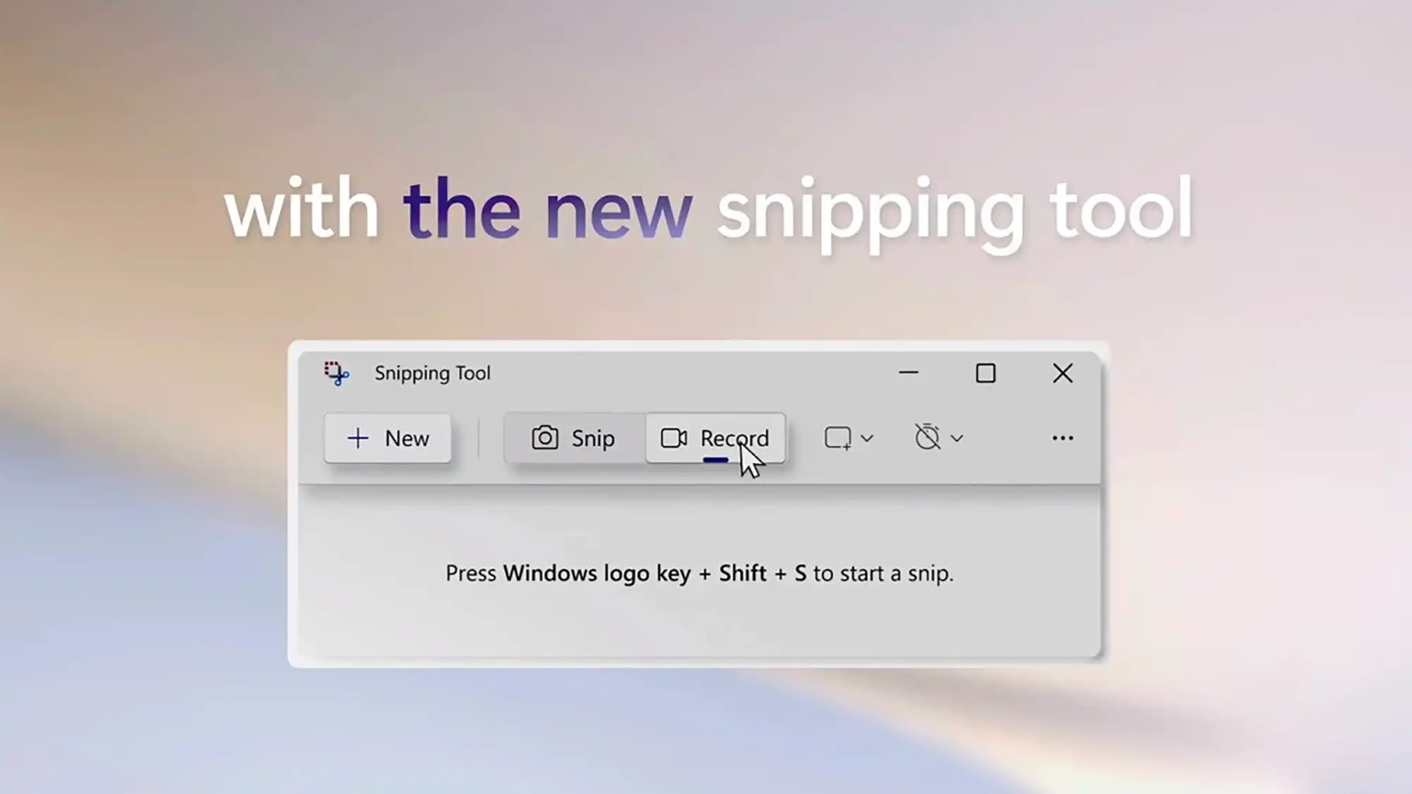 Windows Snipping Tool