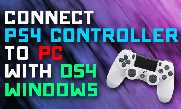 Connect a PS4 DualShock 4 Controller